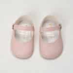 Pantofi botez B 021 - roz