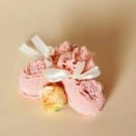 Botoșei croșetați Floare - roz