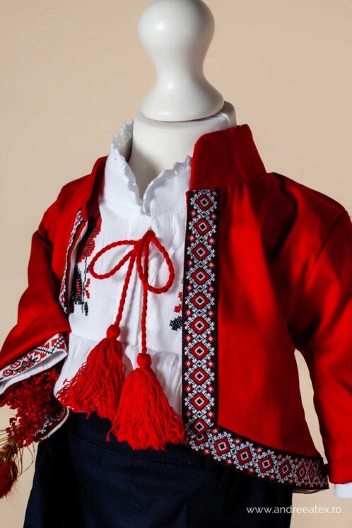 Costum Cătălin - roșu - imagine 7