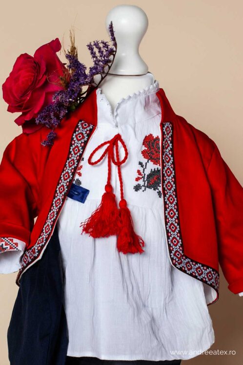 Costum Cătălin - roșu - imagine 13