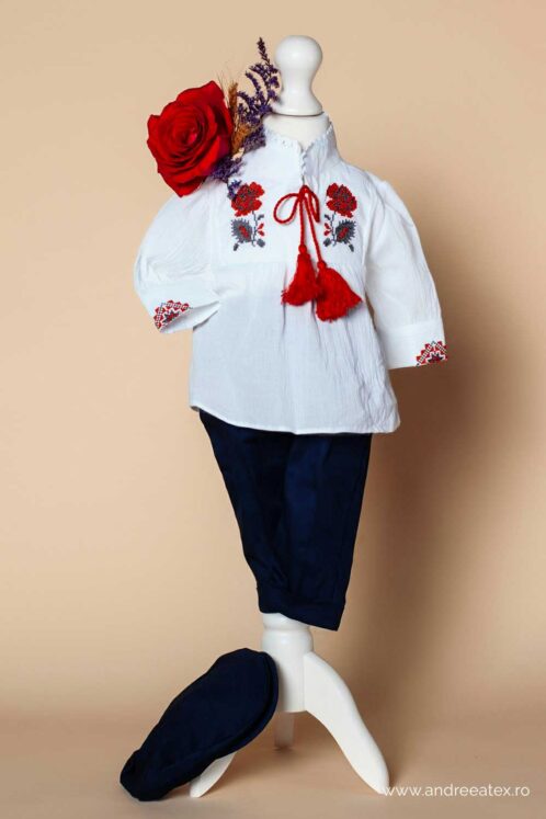 Costum Cătălin - roșu - imagine 14