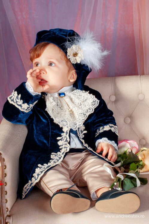 Costum Fabrizio - bleumarin - imagine 5
