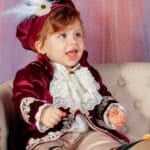 Costum Fabrizio - burgundy