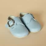 Pantofi botez B 656 - bleu