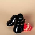 Pantofi botez B 656 - negru