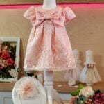 Rochiță Julie - roz somon