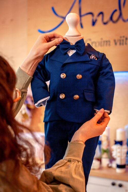 Costum Felix - bleumarin - imagine 3