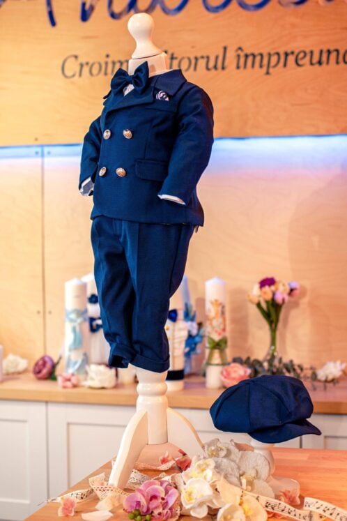 Costum Felix - bleumarin - imagine 4