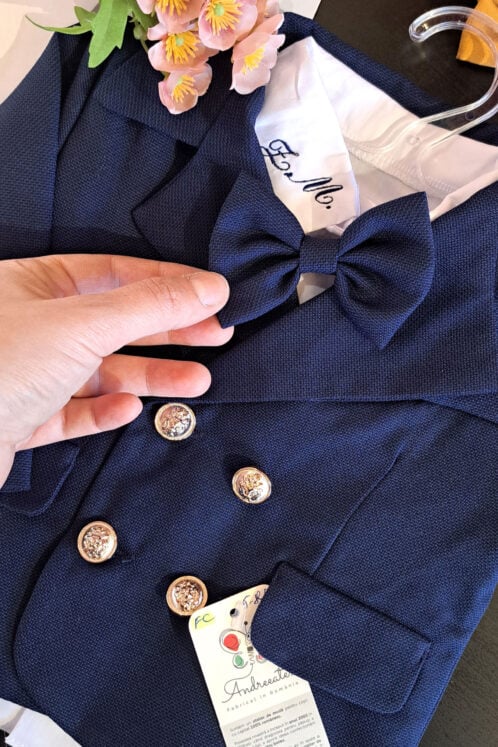 Costum Felix - bleumarin - imagine 2