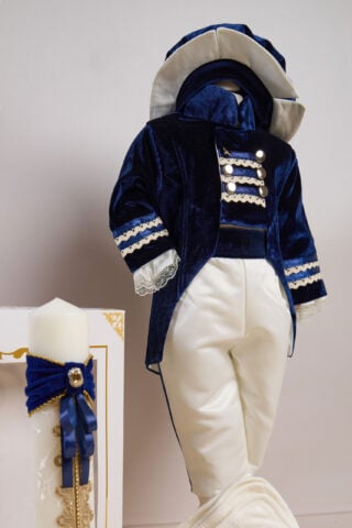 Costum Redingotă - bleumarin