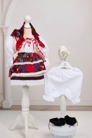 Costum Tradițional Fete - Vestă