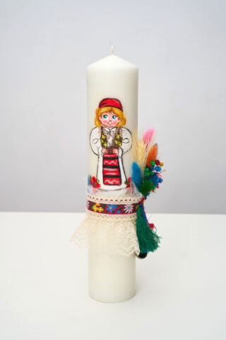 Lumanare De Botez Botez Pictura Romancuta