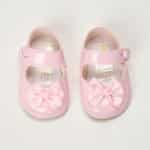 Pantofi botez B 604 - roz