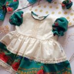 Spic de grâu - verde (mânecă scurtă)