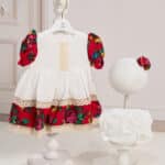 Spic de grâu - rosu (mânecă scurtă)