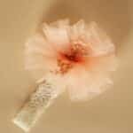 Bentiță cu pampon - somon