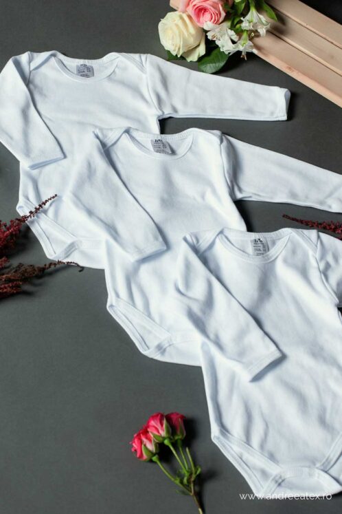 Body mânecă lungă - Set x 3