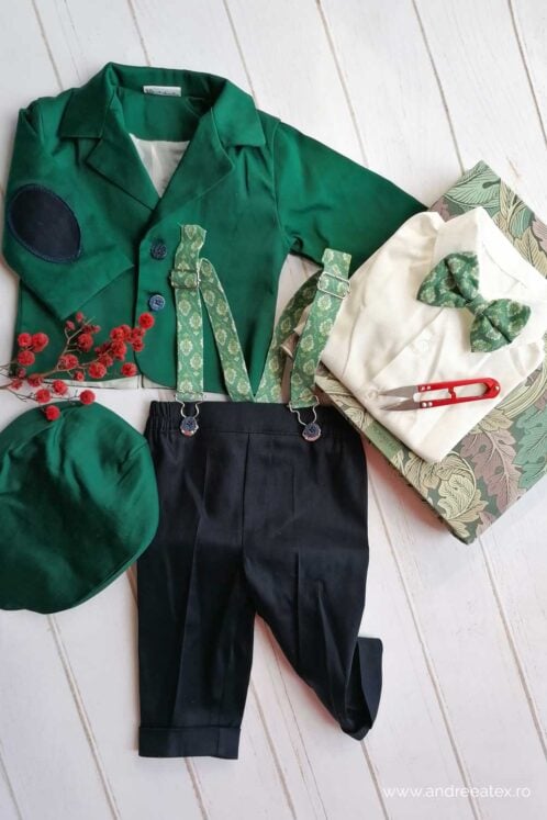 Costum Romeo - verde - imagine 2
