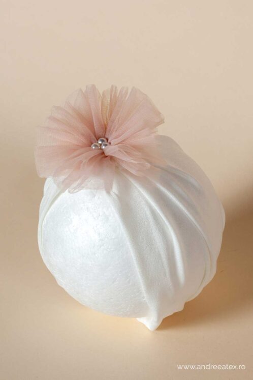 Turban - roz-vintage - imagine 3