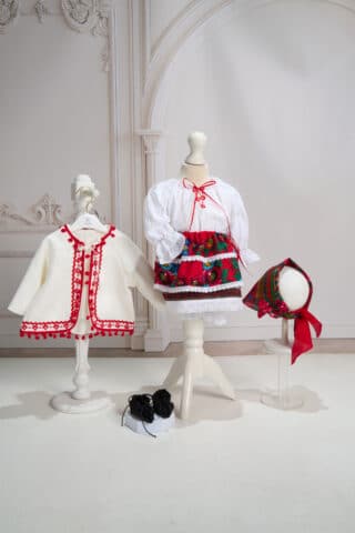 Costum Tradițional Fete - Jachetă