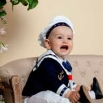 Costum Micul Marinar - albastru