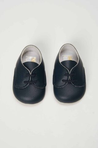Pantofi Botez Baieti Bleu Pantofi Cu Siret Bleumarin