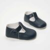 Pantofi Botez Baieti Tip Sanda Bleumarin
