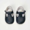 Pantofi Botez Baieti Tip Sanda Bleumarin 2