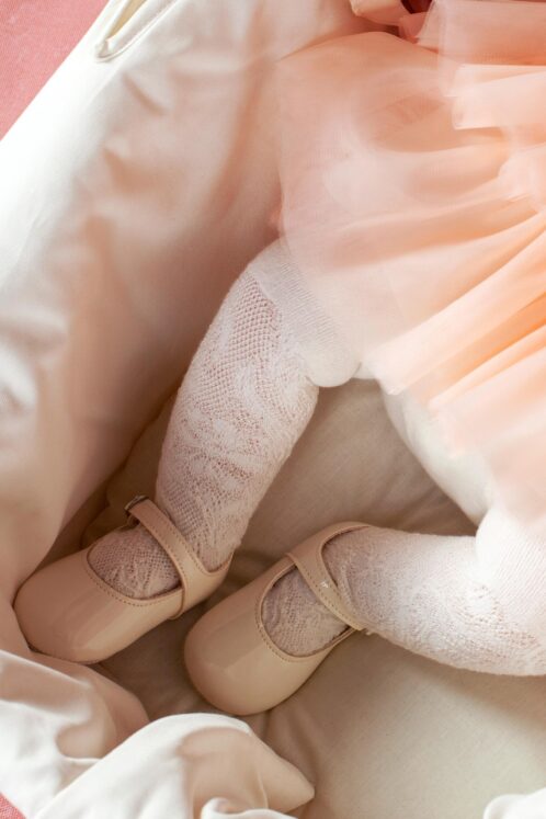 Pantofi botez B 021 - ivoire