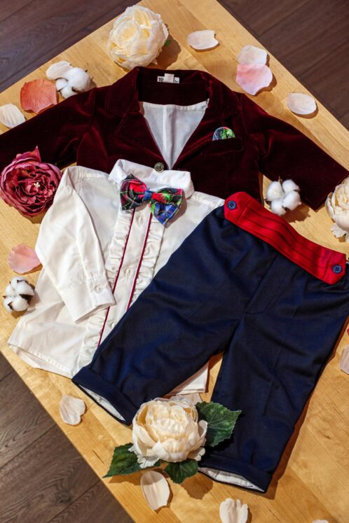 Costum Ralph - burgundy - imagine 6