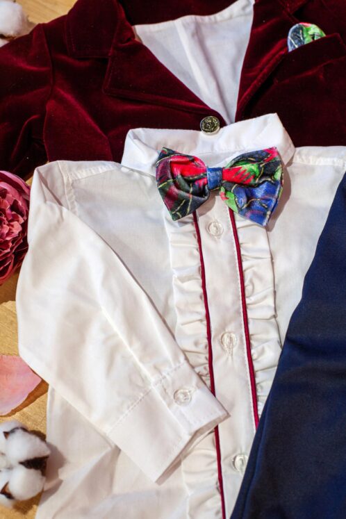 Costum Ralph - burgundy - imagine 7