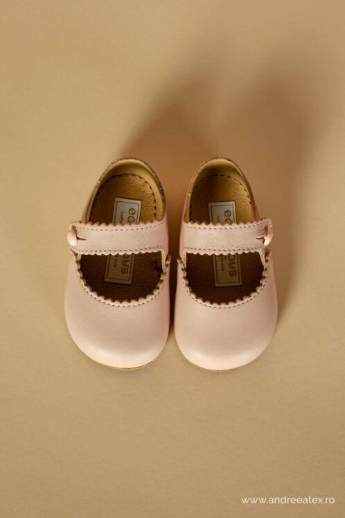 Pantofiori Emma - roz-vintage - imagine 3
