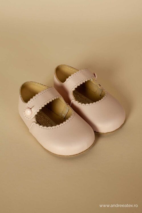 Pantofiori Emma - roz-vintage - imagine 6