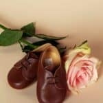 Pantofiori piele naturală 100% Thomas - maro