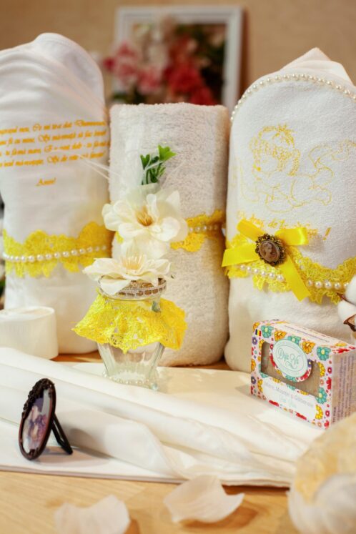 Trusou botez - galben - imagine 5