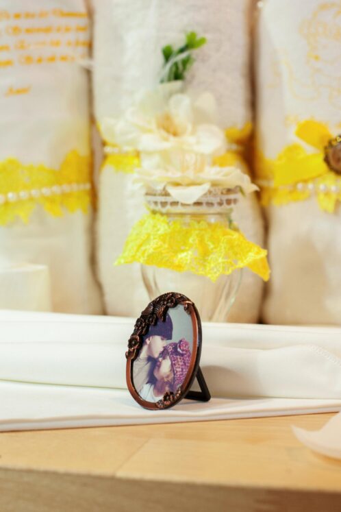 Trusou botez - galben - imagine 6