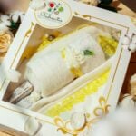 Trusou botez - galben