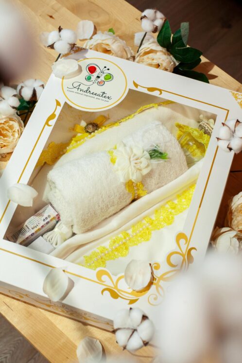 Trusou botez - galben