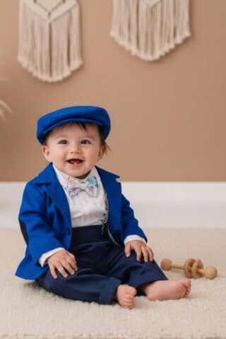 Costum Romeo - albastru royal