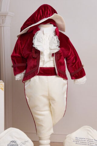 Costum Micul Prinț - burgundy