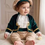 Costum Micul Prinț - verde