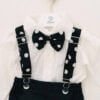 Costum De Botez Copii Costum Ivoire Pantaloni Bleumarin