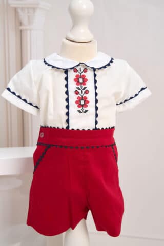 Costum Andrei - roșu
