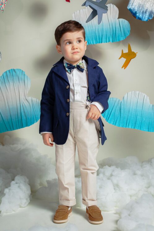 Costum Romeo (1-4 ani) bleumarin - imagine 3