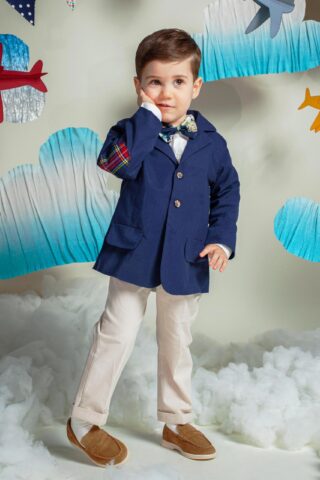Costum Romeo (1-4 ani) bleumarin
