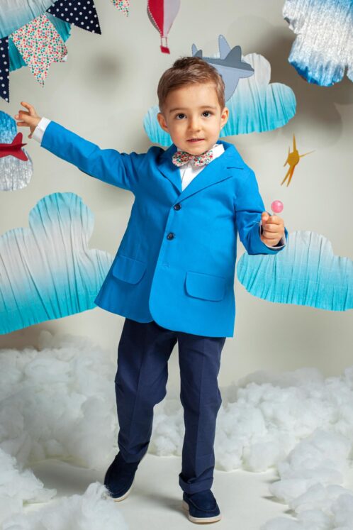 Costum Romeo (1-4 ani) albastru