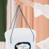 Cufar De Botez Fete Ivoire Bleumarin