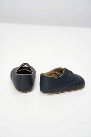Pantofi Piele Baieti Bleumarin 2