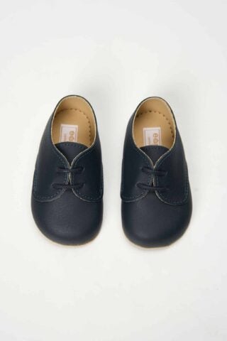 Pantofi Piele Baieti Bleumarin 3