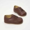 Pantofi Piele Baieti Maro